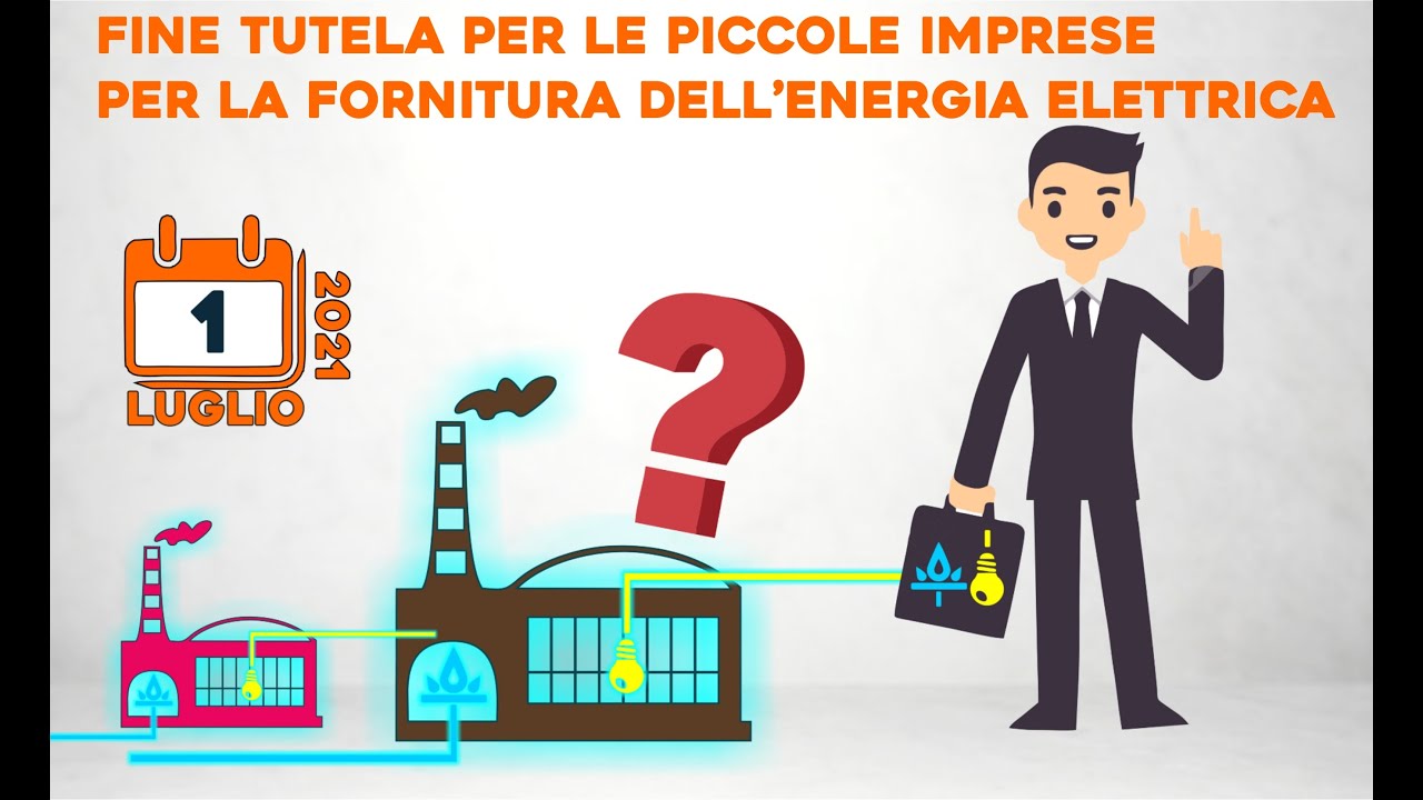 Dal 1° Luglio Fine Tutela Per Le Piccole Imprese Per La Fornitura Dell ...