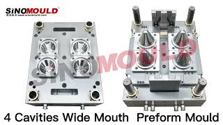 SINO Multi cavities PET Preform Mould Display