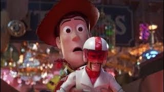 Toy Story 4 (2019) - Duke Caboom And Forky - Cat Chase Scene HD Movie Clips