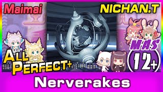 [直撮りMaimai] Nerverakes (MASTER/12+) 理論値 ALL PERFECT+ *60fps*