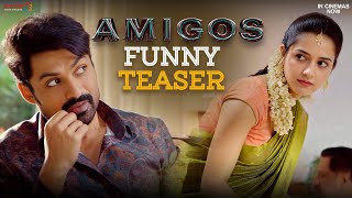 Amigos Funny Teaser | Nandamuri Kalyan Ram | Ashika | Brahmaji | Rajendra Reddy | Ghibran