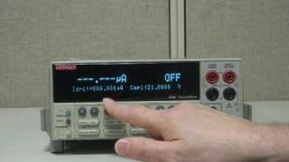 Keithley Instruments Model 2400 SourceMeter:  How-To Source 10mA