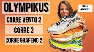 FAMÍLIA CORRE OLYMPIKUS // CORRE VENTO 2, CORRE GRAFENO 2 E CORRE 3