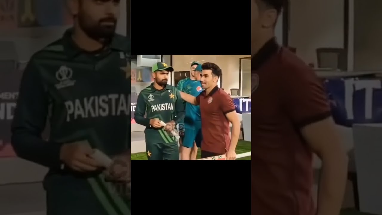 Babar Azam Gift Their Bat To R Gurbaz ️🤩 #shorts #respect #babarazam # ...