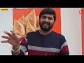 tasting vegan mutton samosas at samosa party bengaluru kannada food review unbox karnataka