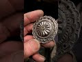 【シルバーアクセサリーの作り方】concho diesを作る（ダイジェスト）【silver jewelry making】