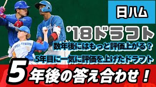 〜正解は5年後〜 日本ハムファイターズ2018年ドラフトの成果を、5年経った今振り返る