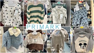 Primark newborn baby boys clothes new collection / December 2024