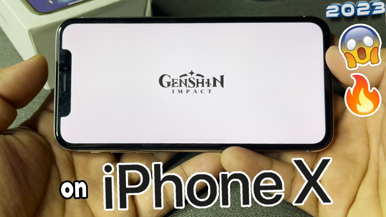 GENSHIN IMPACT Gameplay On IPhone X In 2023? | (Default To Max Settings ...