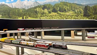 RhB_Spur_N_Albulabahn Neue Loks und Wagen von Kato und MDS #modeltrains #train #trains