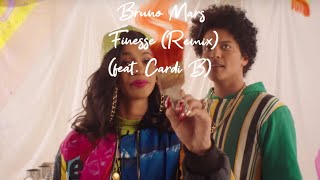 Bruno Mars - Finesse (Remix) (feat. Cardi B) Lyrics