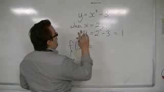 AQA Core 1 5.05 Introducing Function Notation