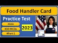 Food Handler Card Practice Test 2023 #mytestmyprep #usa