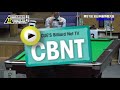 【cbnt】第51回全日本選手権大会男子準決勝 高野智央vs柯秉中 第10ラック