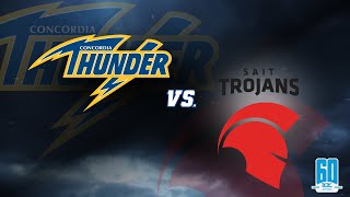 CUE Men's Hockey Recap - Thunder vs. SAIT - Oct 25, 2024