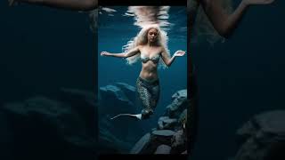 Mesmerizing Mermaid Swimming Gracefully Underwater 🌊✨