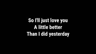 Danny Rose - Better than Yesterday [Lyrics Video]