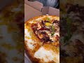 I tried the CHEESIEST Korean pizza at this spot Video by bigbellymel #Shorts