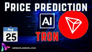 TRON (TRX/USD) price prediction with AI  | Aug 25