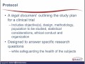 Writing Clinical Study Protocols Trailer