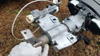 Prius electric steering for Nissan. Electric Conversion.