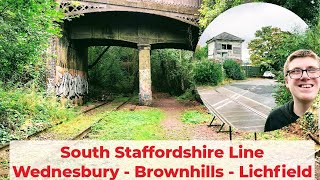 Discovering The South Staffordshire Line - Wednesbury To Lichfield #Staffordshire #Lichfield