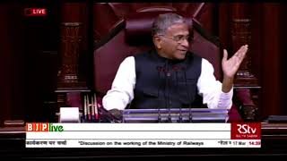 Shri Ram Vichar Netam on the working of the Ministery of Railway in Rajya Sabha: 17.03.2021