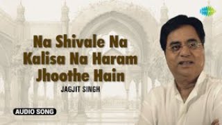 Jagjit Singh | Na Shivale Na Kalisa Na Haram Jhoothe Hain | Best Old Hindi Ghazals | Urdu Ghazals