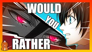 Ciel and Sebastian Play 'Would You Rather' [Black Butler / Kuroshitsuji]