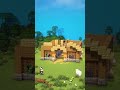 horse barn 🏡 shorts minecraft