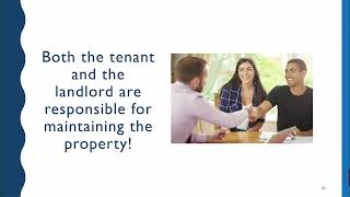 Fairfax County Consumer Affairs Day: Tenants and Landlords - Maintenance Issues