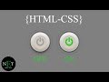 How to make switch on and off button using html and css || NarenETech