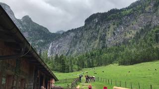 Lake Obersee at Berchtesgaden National Park