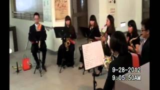 20120928 台東大學音樂系----SAX音樂快閃