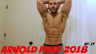 Arnold Prep 2018 Ep. 17 | 2 Day Out Carb Load