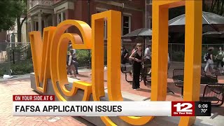 VCU president addresses FAFSA delay issues