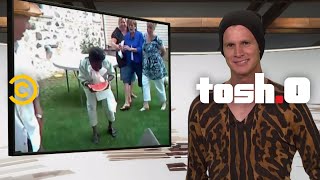 Tosh.0 - Is It Racist? - Watermelon Eating Contest