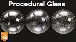 Procedural Glass Material (Blender Tutorial)