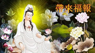 《 4K VIDEO》🙏🙏🙏南無觀世音菩薩 名號 108遍 計數版，常念保平安，危急危難，念觀世音菩薩名號，即得觀世音菩薩救渡🌷 Buddhist Song