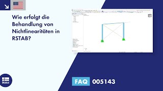 FAQ 005143 | Wie erfolgt die Behandlung von Nichtlinearitäten in RSTAB?