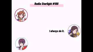 [Eng Sub] Kuro-chan!! - Radio Starlight #188