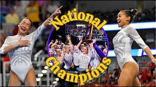 Every Routine from LSU's Historic National Championship Performance
