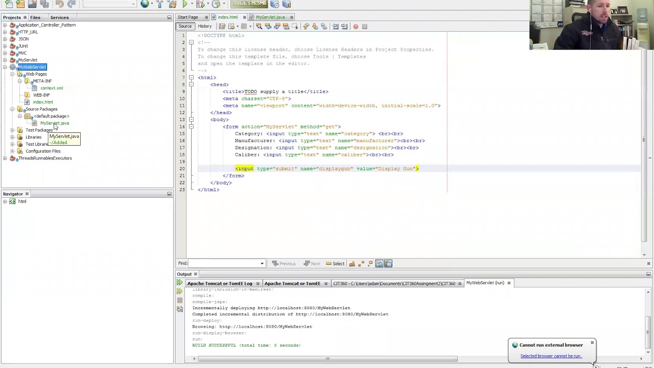 Cit360 Servlets Youtube