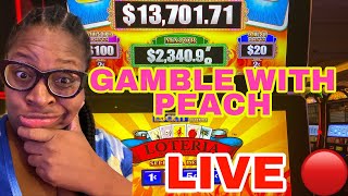 GAMBLE WITH PEACH 🍑 LOTERIA 🤑🤑🤑 LIVE 🔴