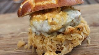 Bavarian Oktoberfestburger - english Grill- and BBQ-Recipe - 0815BBQ