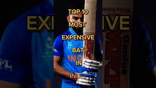 Top 10 Expensive Bat In India 2024🏏#shorts #viral #viralshorts #top10