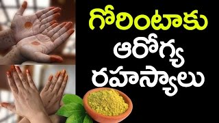 Benefits of Using Mehendi | Health Secrets of Gorintaku | Health \u0026 Beauty Tips | VTube Telugu