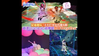 香港teamLab登陸MegaBox！記者實玩6大打卡位沉浸光影 附購票連結