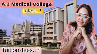 A J Institute of Medical Sciences and Hospital || Cutoff,Tuition fees || Karnataka Neet Counselling