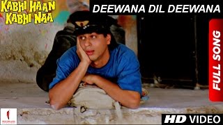 Deewana Dil Deewana | HD | Full Song| Kabhi Haan Kabhi Naa | Shah Rukh Khan, Suchitra Krishnamurthy